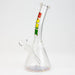 8" DANK Mini Bong with Colour Bottom | Jupiter Grass