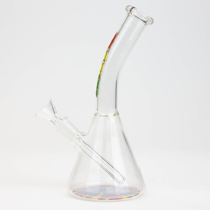 8" DANK Mini Bong with Colour Bottom | Jupiter Grass