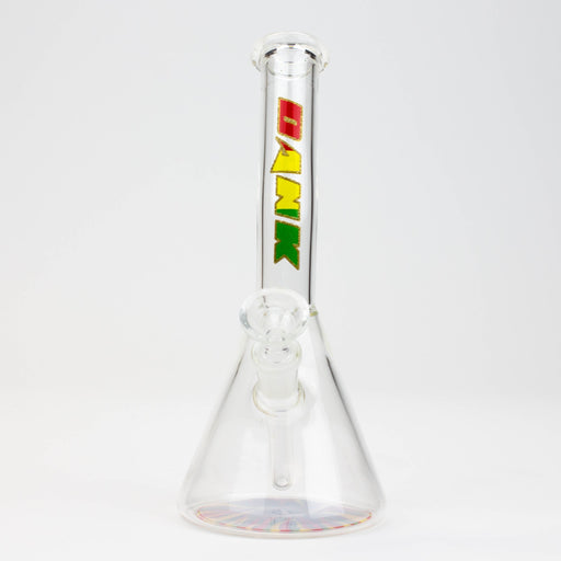 8" DANK Mini Bong with Colour Bottom | Jupiter Grass