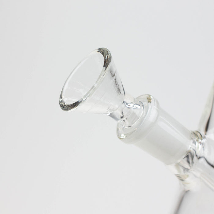 8" DANK Mini Bong with Colour Bottom | Jupiter Grass