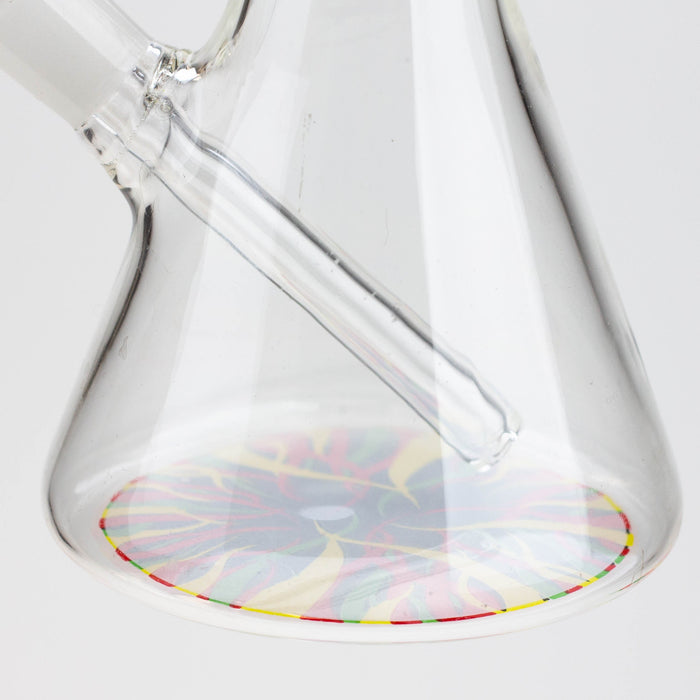 8" DANK Mini Bong with Colour Bottom | Jupiter Grass