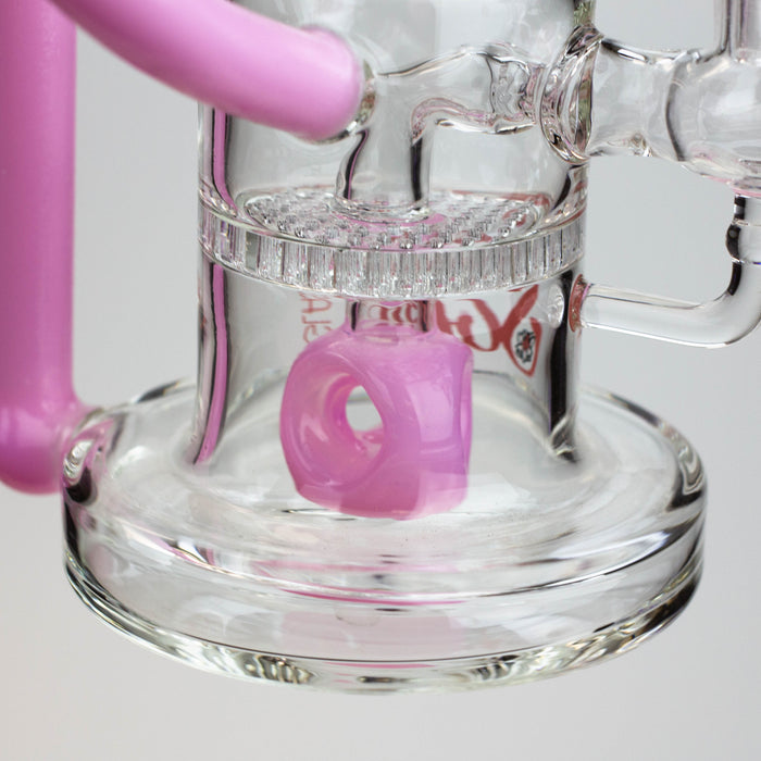 9" SOUL Glass 2-in-1 recycler bong [S2055] | Jupiter Grass