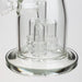 17.5" H2O glass water bong with shower head percolator [H2O-5003] | Jupiter Grass