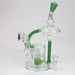 9" SOUL Glass 2-in-1 recycler bong [S2055] | Jupiter Grass