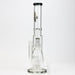 17.5" H2O glass water bong with shower head percolator [H2O-5003] | Jupiter Grass