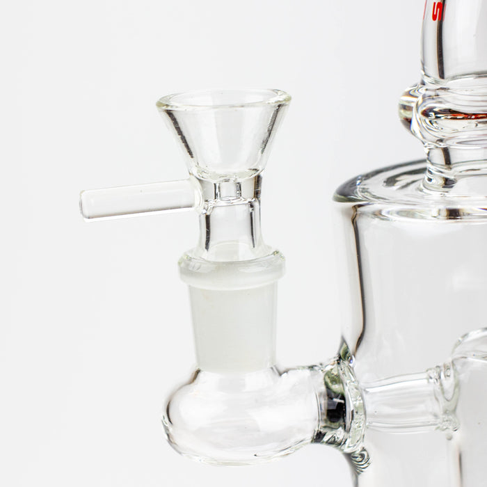 10" BOSS glass shower head diffuser water bong [AK906] | Jupiter Grass