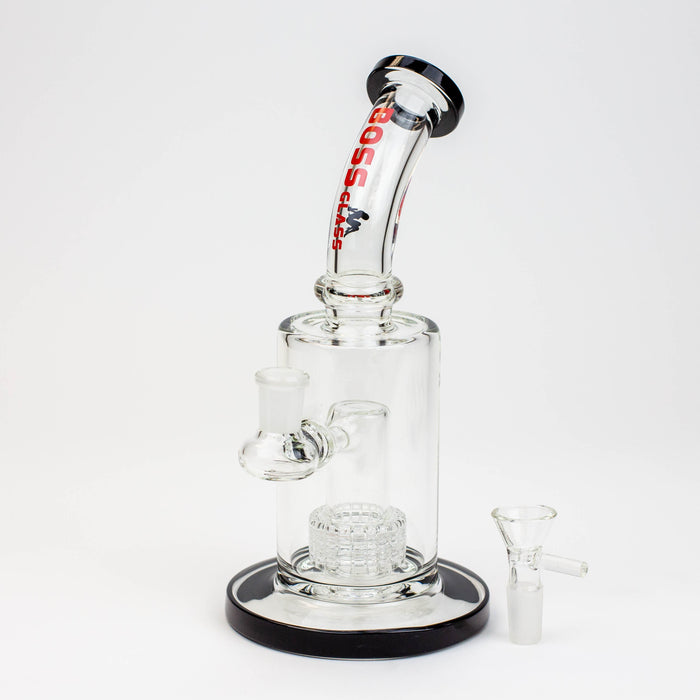 10" BOSS glass shower head diffuser water bong [AK906] | Jupiter Grass