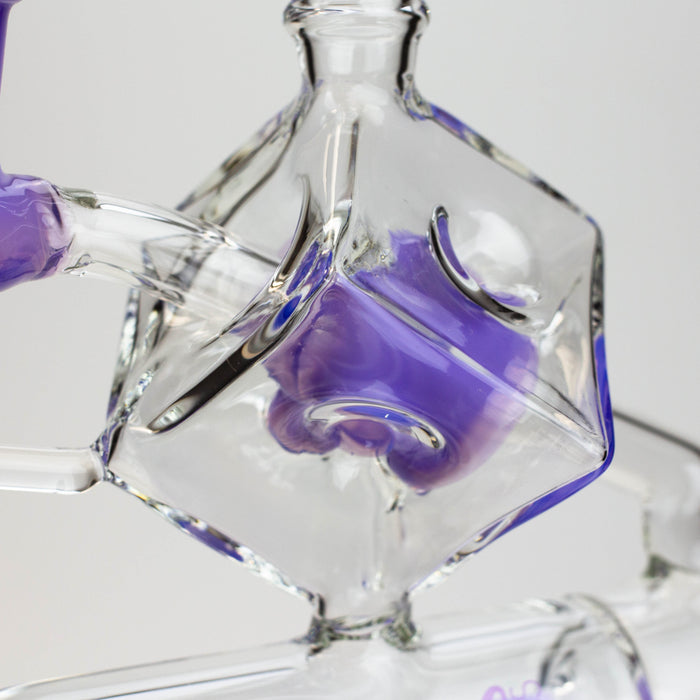 9" SOUL Glass 2-in-1 glass bong [S2057] | Jupiter Grass