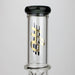 21" H2O  Dual percolator glass water bong [H2O-5004] | Jupiter Grass
