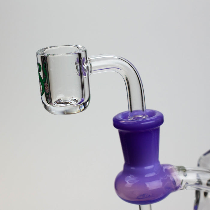 9" SOUL Glass 2-in-1 glass bong [S2057] | Jupiter Grass