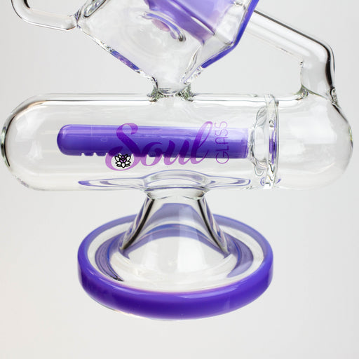 9" SOUL Glass 2-in-1 glass bong [S2057] | Jupiter Grass