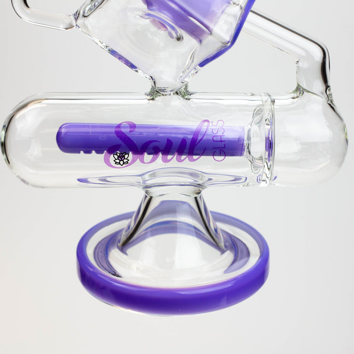 9" SOUL Glass 2-in-1 glass bong [S2057] | Jupiter Grass