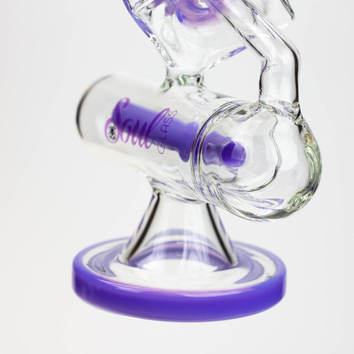 9" SOUL Glass 2-in-1 glass bong [S2057] | Jupiter Grass