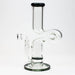 11.5" 2-in-1 7mm Kink Zong glass water bong [AKG003] | Jupiter Grass
