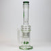 17" H2O glass water bong with double layer honeycomb [H2O-5005] | Jupiter Grass