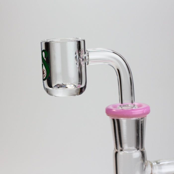 9" SOUL Glass 2-in-1 recycler bong [S2060] | Jupiter Grass