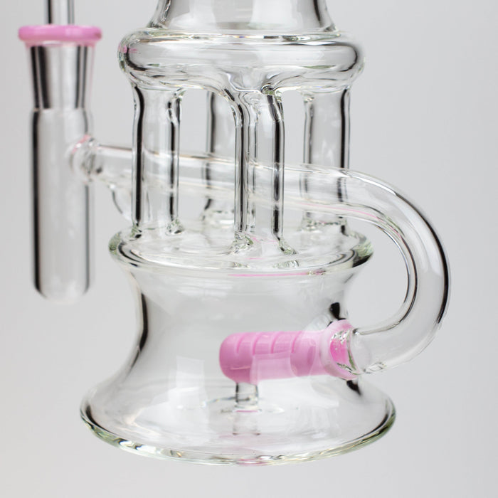 9" SOUL Glass 2-in-1 recycler bong [S2060] | Jupiter Grass
