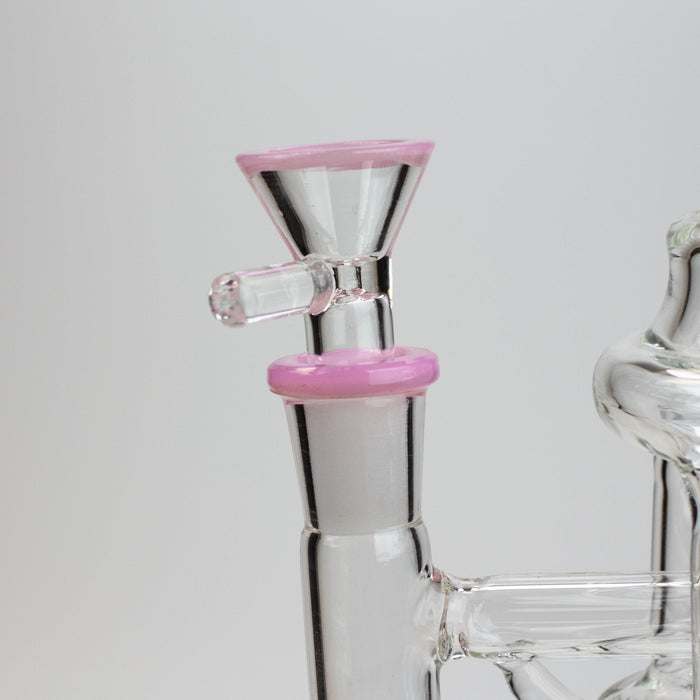 9" SOUL Glass 2-in-1 recycler bong [S2060] | Jupiter Grass