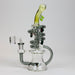 9.5" SOUL Glass 2-in-1 recycler bong [S2064] | Jupiter Grass