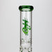 18" H2O glass water bong with thriple mini shower head diffuser [H2O-5007] | Jupiter Grass
