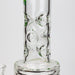18" H2O glass water bong with thriple mini shower head diffuser [H2O-5007] | Jupiter Grass