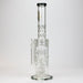 18" H2O glass water bong with thriple mini shower head diffuser [H2O-5007] | Jupiter Grass