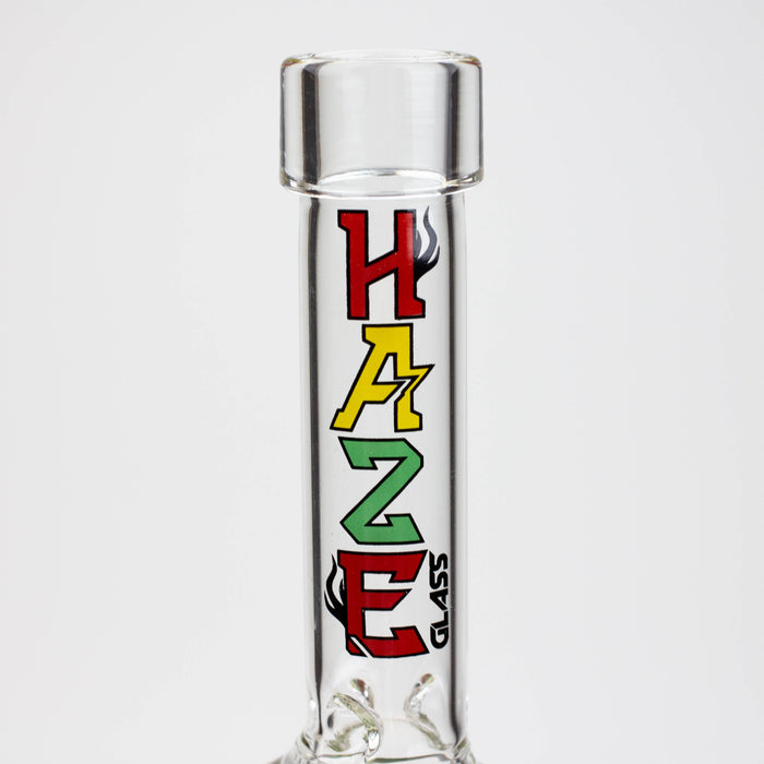 8" HAZE Mooth glass water bong [HZ073] | Jupiter Grass