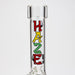 8" HAZE Mooth glass water bong [HZ073] | Jupiter Grass