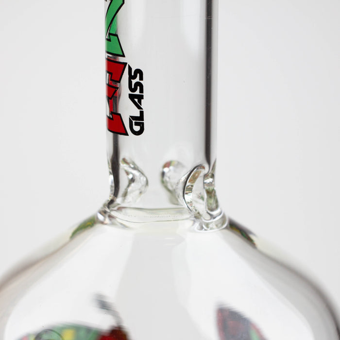 8" HAZE Mooth glass water bong [HZ073] | Jupiter Grass