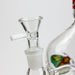 8" HAZE Mooth glass water bong [HZ073] | Jupiter Grass