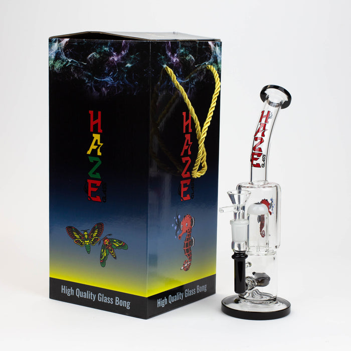 8" HAZE See horse glass water bong [HZ077] | Jupiter Grass