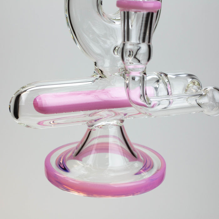 9" SOUL Glass 2-in-1 recycler bong [S2086] | Jupiter Grass
