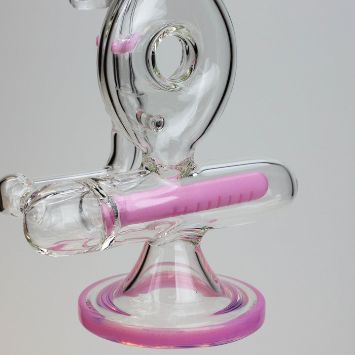9" SOUL Glass 2-in-1 recycler bong [S2086] | Jupiter Grass