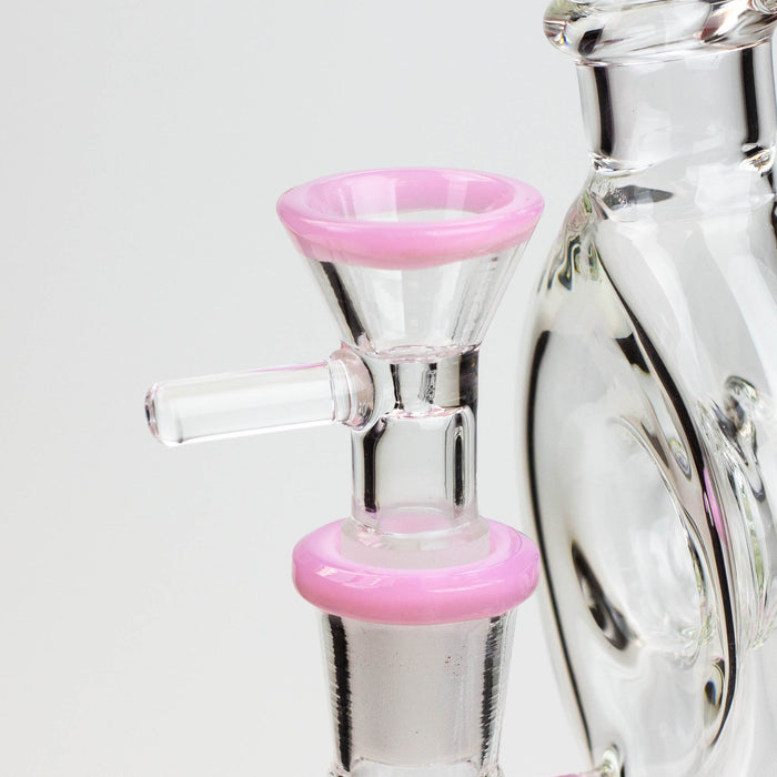 9" SOUL Glass 2-in-1 recycler bong [S2086] | Jupiter Grass