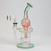 9" SOUL Glass 2-in-1 recycler bong [S2093] | Jupiter Grass