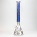 20" Skull Patterned 9 mm glass water bong | Jupiter Grass