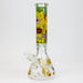 13.5" RM cartoon 9 mm glass beaker water bong | Jupiter Grass