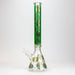 20" Skull Patterned 9 mm glass water bong | Jupiter Grass