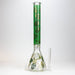 20" Skull Patterned 9 mm glass water bong | Jupiter Grass