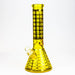 12" 7mm glass neon beaker water bong | Jupiter Grass