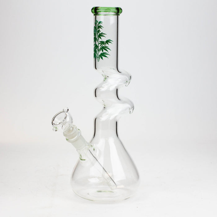 12" kink zong water bong -GP1390AST | Jupiter Grass