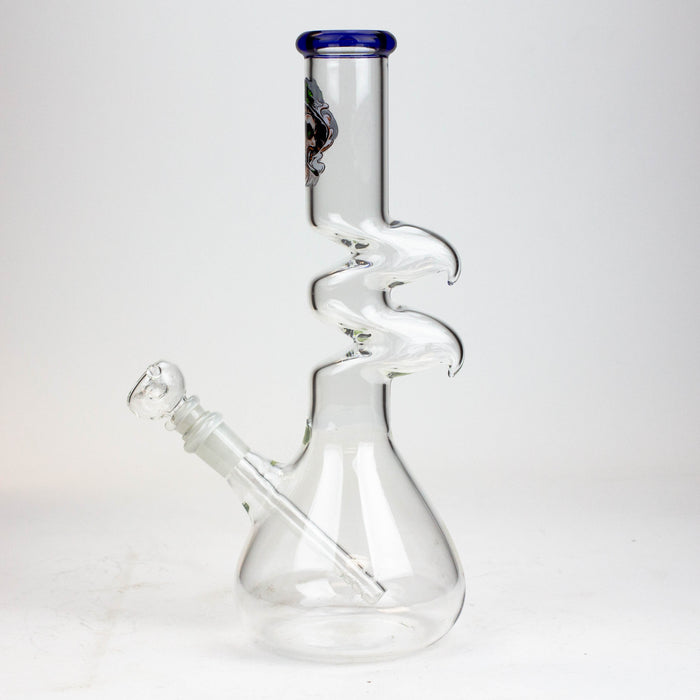12" kink zong water bong -GP1390AST | Jupiter Grass