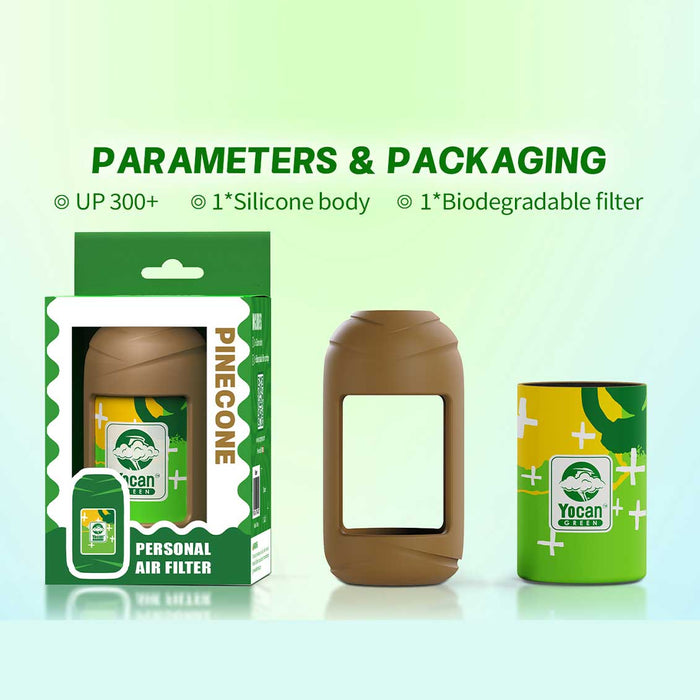 Yocan Green |  PINE CONE personal air filter | Jupiter Grass