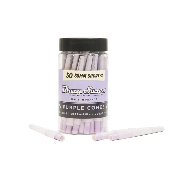 Blazy Susan | Purple shorty Cones Pack of 50 | Jupiter Grass