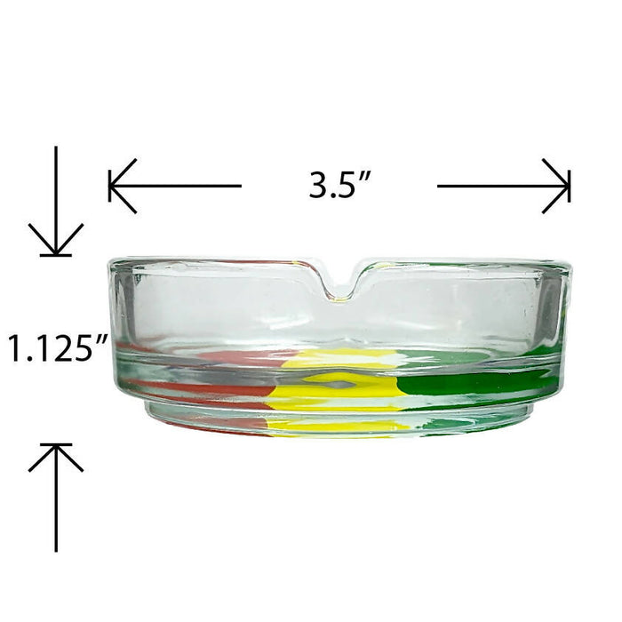 Ashtray set with Stash jar - LEAF DESIGN | Jupiter Grass