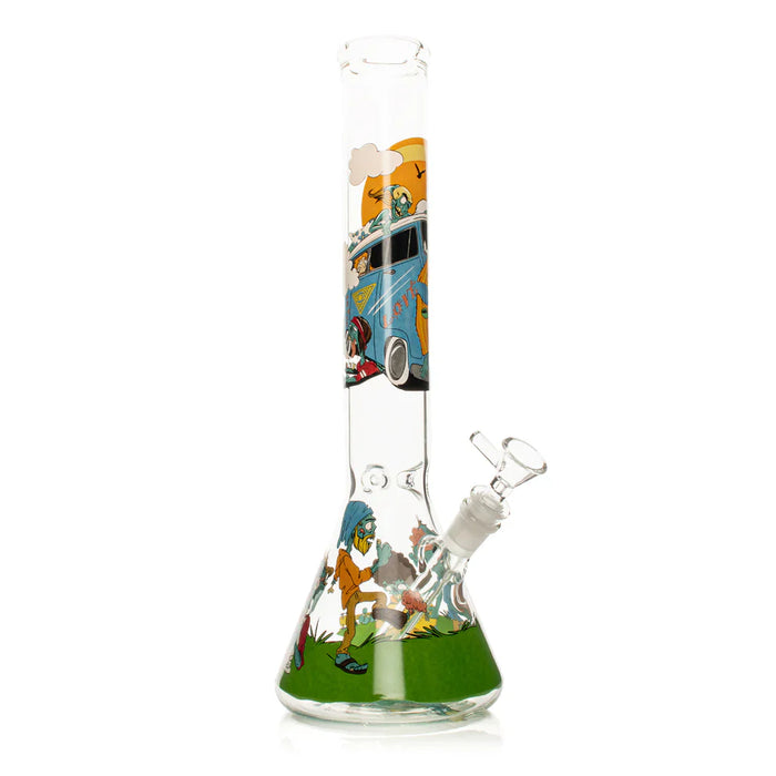 Red Eye Glass® | 15" Bong of the Living Dead Beaker (REG212) | Jupiter Grass