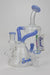 8" SOUL Glass 2-in-1 single chamber recycler bong | Jupiter Grass