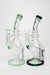 9.5" SOUL Glass 2-in-1 double glass sphere recycler | Jupiter Grass