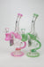 9" SOUL Glass 2-in-1 cube recycler bong | Jupiter Grass