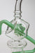 9" SOUL Glass 2-in-1 cube recycler bong | Jupiter Grass